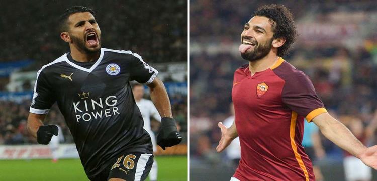 محمد صلاح ورياض محرز محمد صلاح ورياض محرز